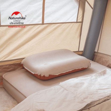 หมอนพองลม Naturehike รุ่น3D แอปริคอท_3